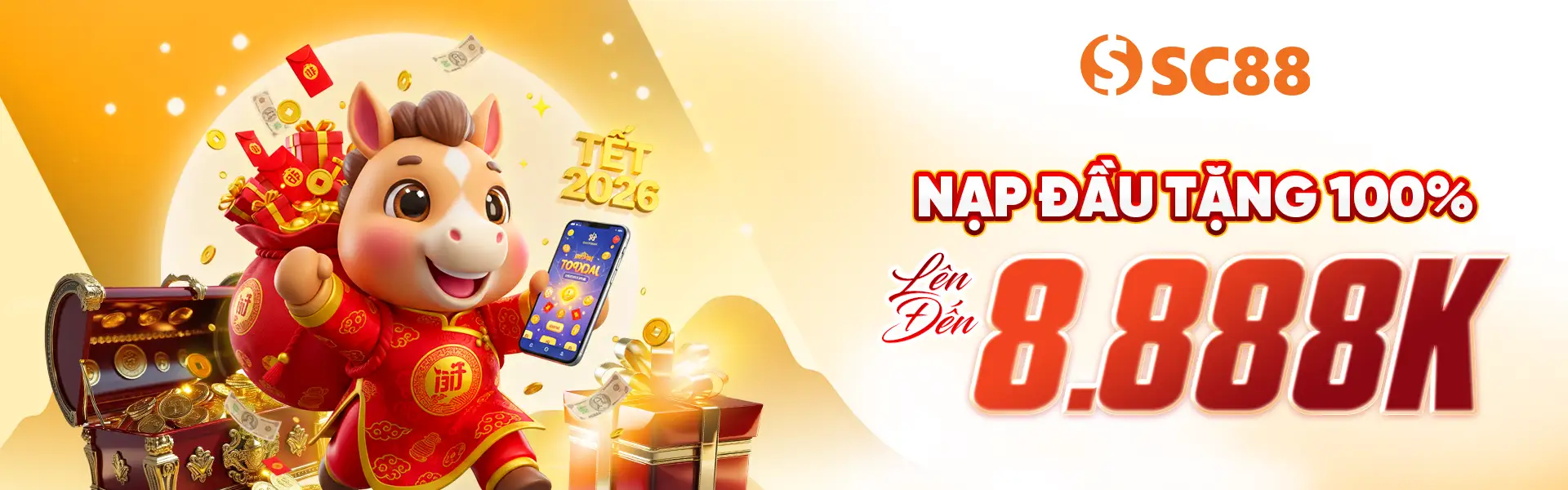 Nạp đầu tặng 100% lên đến 8,888k