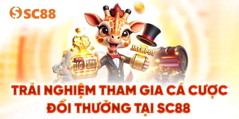 Trải nghiệm cá cược trực tuyến tại SC88