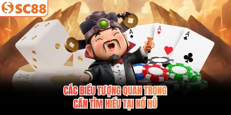 Các biểu tượng quan trọng cần tìm hiểu tại nổ hũ